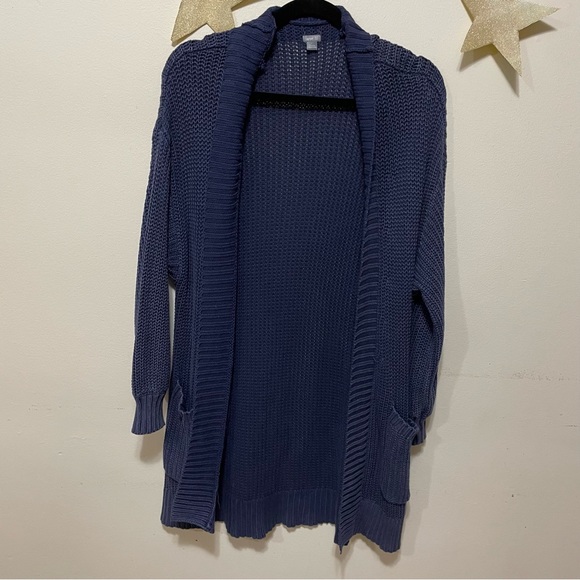 aerie Sweaters - Aerie women’s open cardigan sweater blue size xs